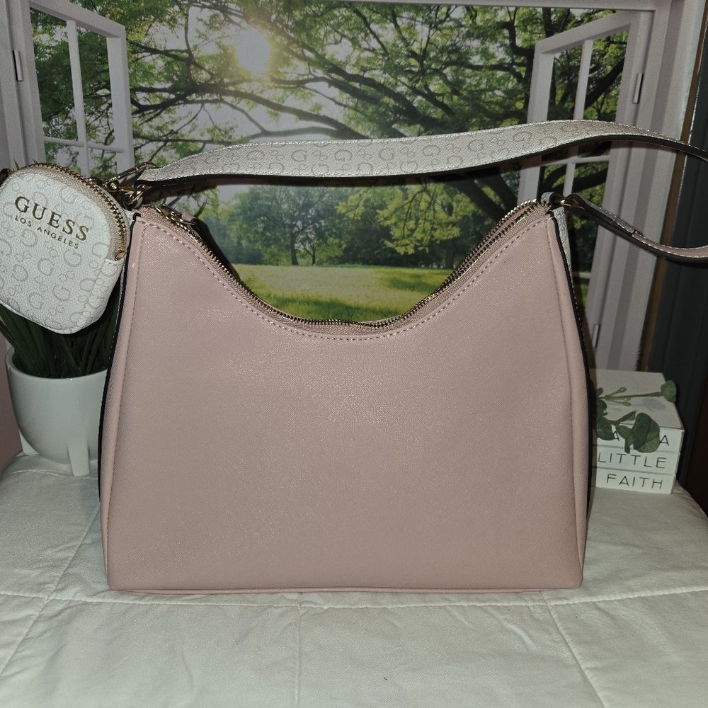 Guess Pink Shoulder Bag - Picture 3 of 7